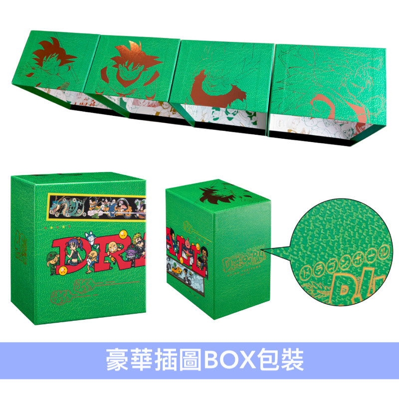 漫畫「龍珠」連載40周年紀念全套雙封面漫畫《DRAGON BALL 全42巻セット Double Cover Box》＜全42卷＋雙面封面插圖卡Set＋索引分類標籤Set＞