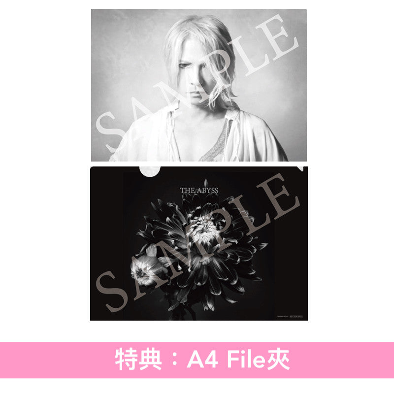 HYDE 單曲CD《THE ABYSS》＜初回限定盤(CD＋M∞CARD)／通常盤(CD)＞