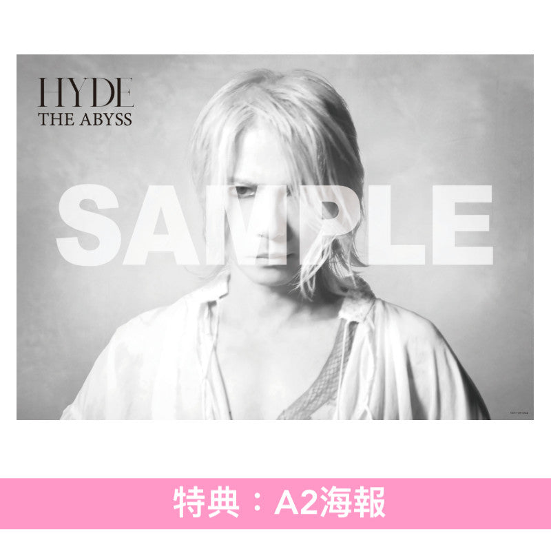 HYDE 單曲CD《THE ABYSS》＜初回限定盤(CD＋M∞CARD)／通常盤(CD)＞