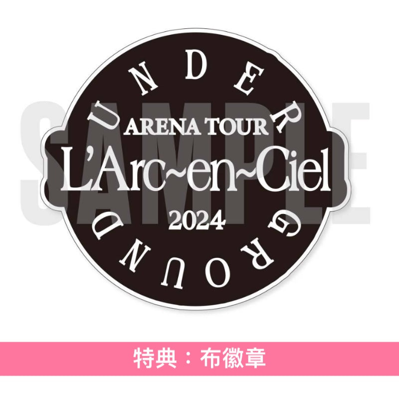 L'Arc～en～Ciel Live Blu-ray/DVD《ARENA TOUR 2024 UNDERGROUND》＜通常盤(Blu-ray/DVD＋2CD＋Booklet)＞