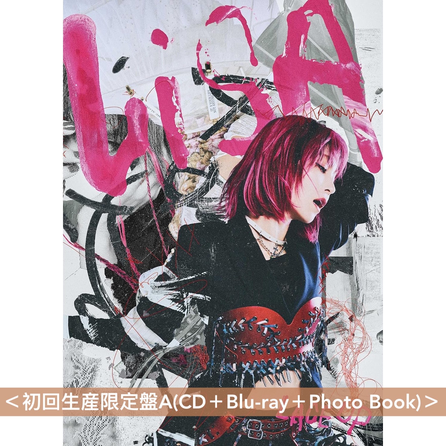 LiSA　LACE UP　完全数量生産限定盤特典多　Blu-ray　ポストカード LiSA 第7張原創專輯《LACE UP》＜完全数量生産限定盤(CD＋Blu-ray＋布