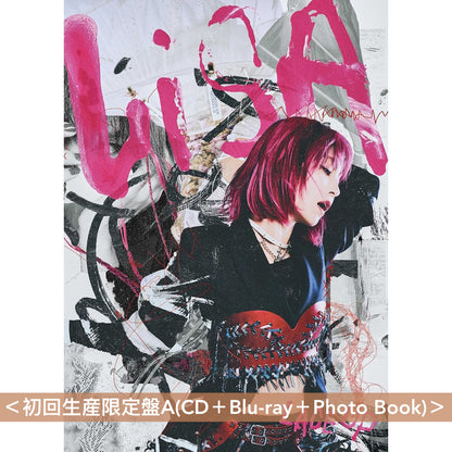 LiSA 第7張原創專輯《LACE UP》＜完全数量生産限定盤(CD＋Blu-ray＋布掛畫＋多功能收納架＋Photo Book)／初回生産限定盤(CD＋Blu-ray/DVD＋Photo Book)／通常盤(CD)＞
