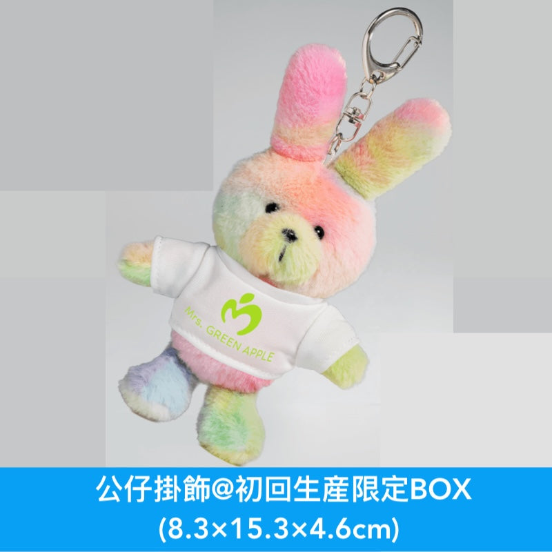 Mrs. GREEN APPLE 第6張原創專輯《(碟名未定)》＜初回生産限定BOX(CD＋Blu-ray/DVD＋亞加力膠板Set＋酒吧鏡＋公仔掛飾)／初回生産限定盤(CD＋Blu-ray/DVD)／通常盤(CD)＞