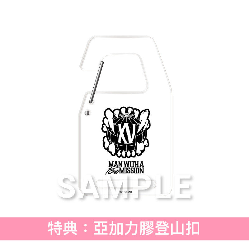 MAN WITH A MISSION組成15周年  最新EP《XV e.p.》 ＜初回生産限定盤(CD＋15週年紀念Booklet)／通常盤(CD)＞