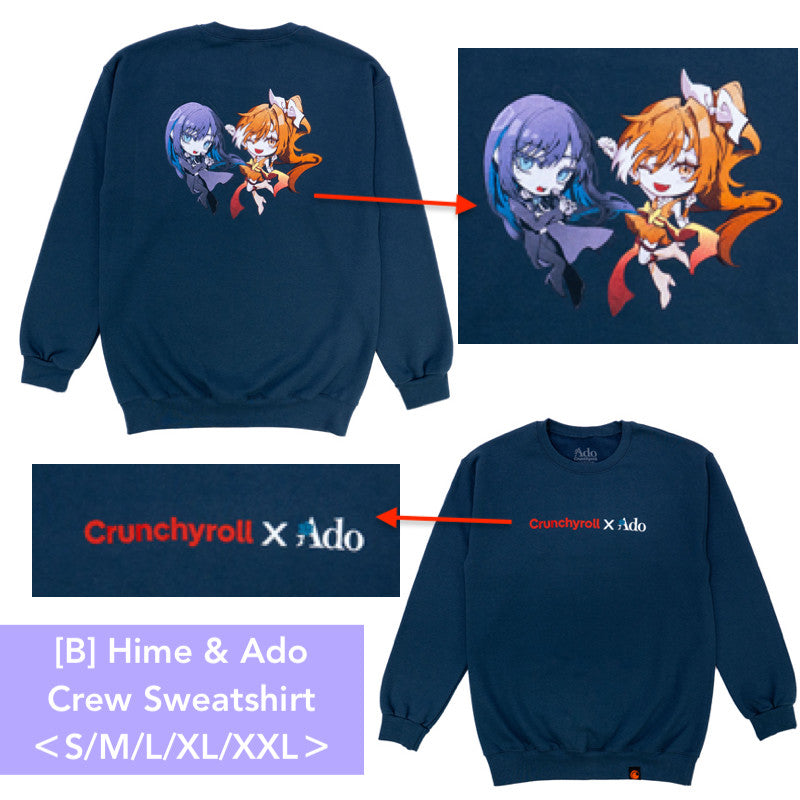 「Crunchyroll x Ado」聯乘商品預購