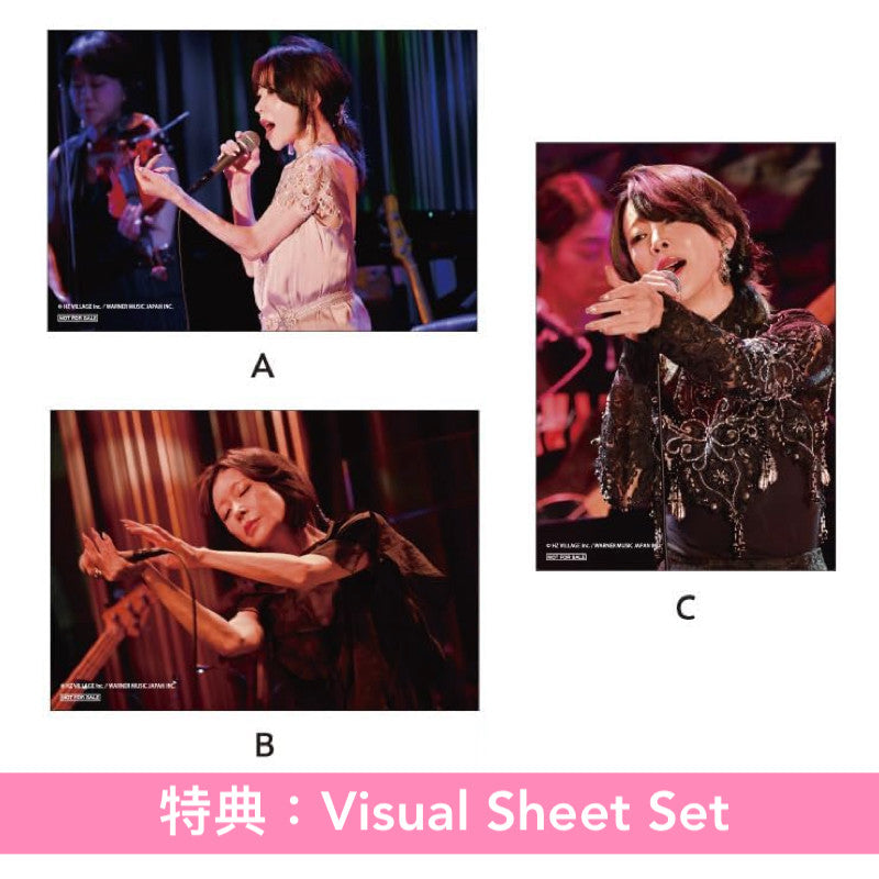 中森明菜 歌迷會專屬60歲生日Live Blu-ray/DVD《FANCLUB LIVE「ALDEA Bar at Tokyo 2025」》＜完全生産限定BOX盤(Blu-ray＋CD＋亞加力膠立牌Set＋貼紙)／通常盤(Blu-ray/DVD＋Trading Card)＞