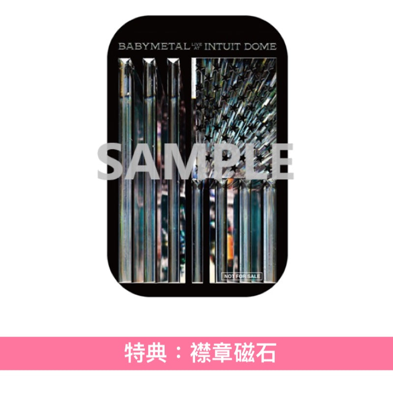BABYMETAL Live Blu-ray/DVD《BABYMETAL - LIVE AT INTUIT DOME》＜完全生産限定盤(Blu-ray)／通常盤A(Blu-ray)／通常盤B(DVD)＞