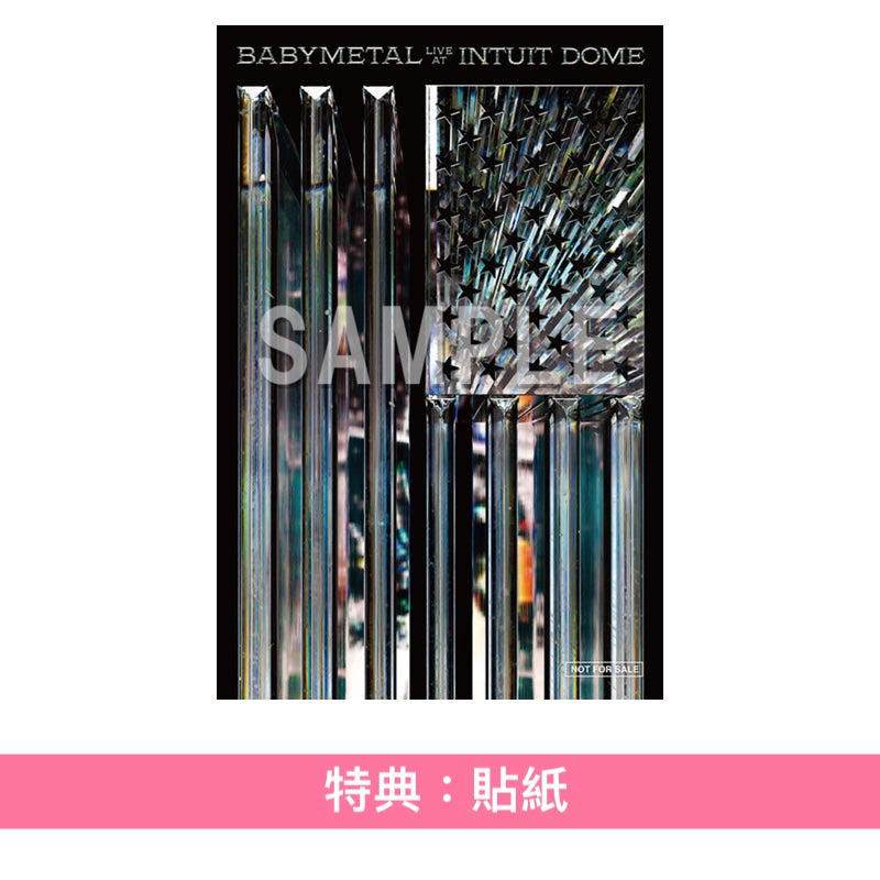 BABYMETAL Live Blu-ray/DVD《BABYMETAL - LIVE AT INTUIT DOME》＜完全生産限定盤(Blu-ray)／通常盤A(Blu-ray)／通常盤B(DVD)＞