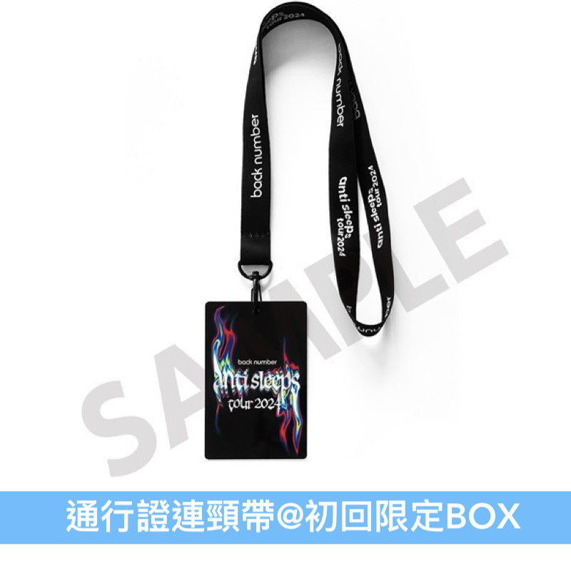 back number Live Blu-ray/DVD《back number "anti sleeps tour 2024" at SAITAMA SUPER ARENA》＜初回限定BOX(2Blu-ray/3DVD＋PHOTO BOOK＋通行證連頸帶＋金屬匙扣＋後台通行證貼紙)／通常盤(2Blu-ray/3DVD)＞
