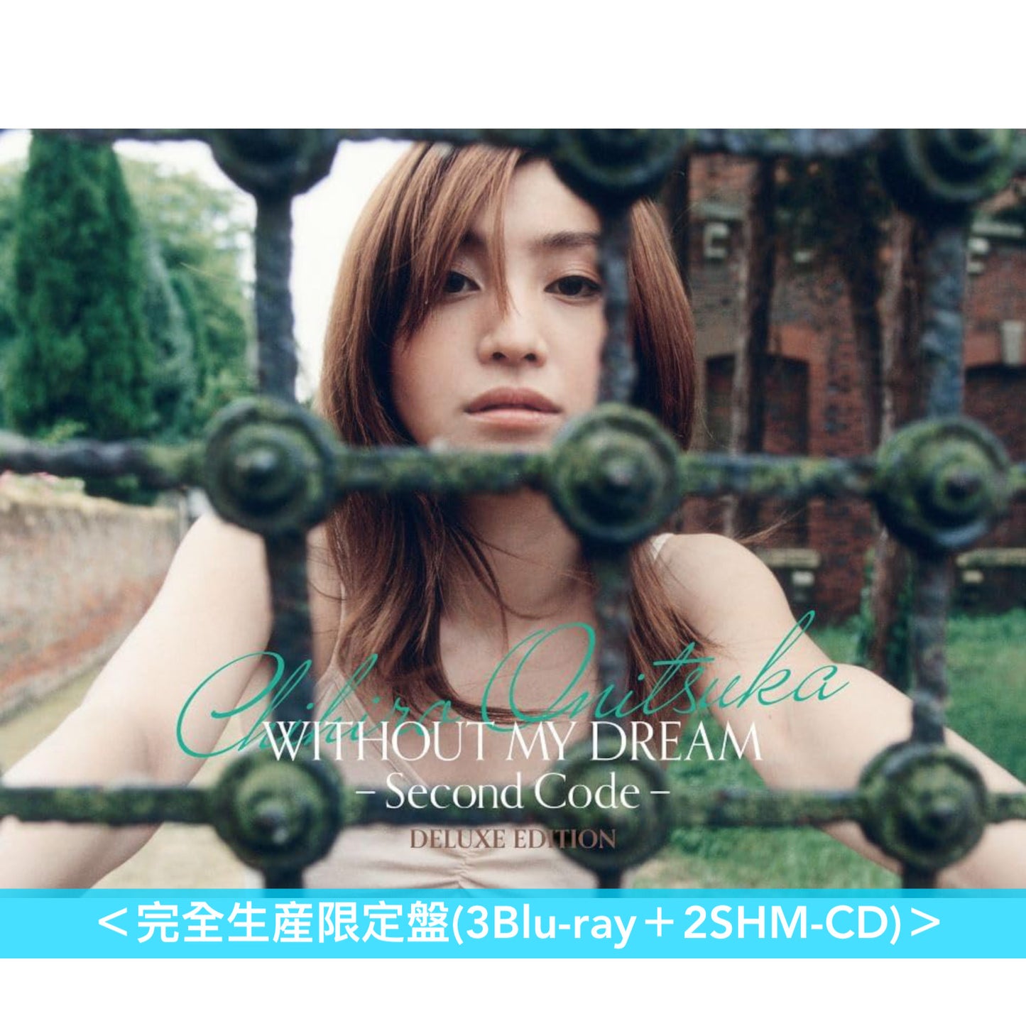 鬼束千尋 Live+MV Blu-ray《WITHOUT MY DREAM -Second Code-》＜完全生産限定盤(3Blu-ray＋2SHM-CD)／通常盤(3Blu-ray)＞  -回顧她頭4年的職業生涯-