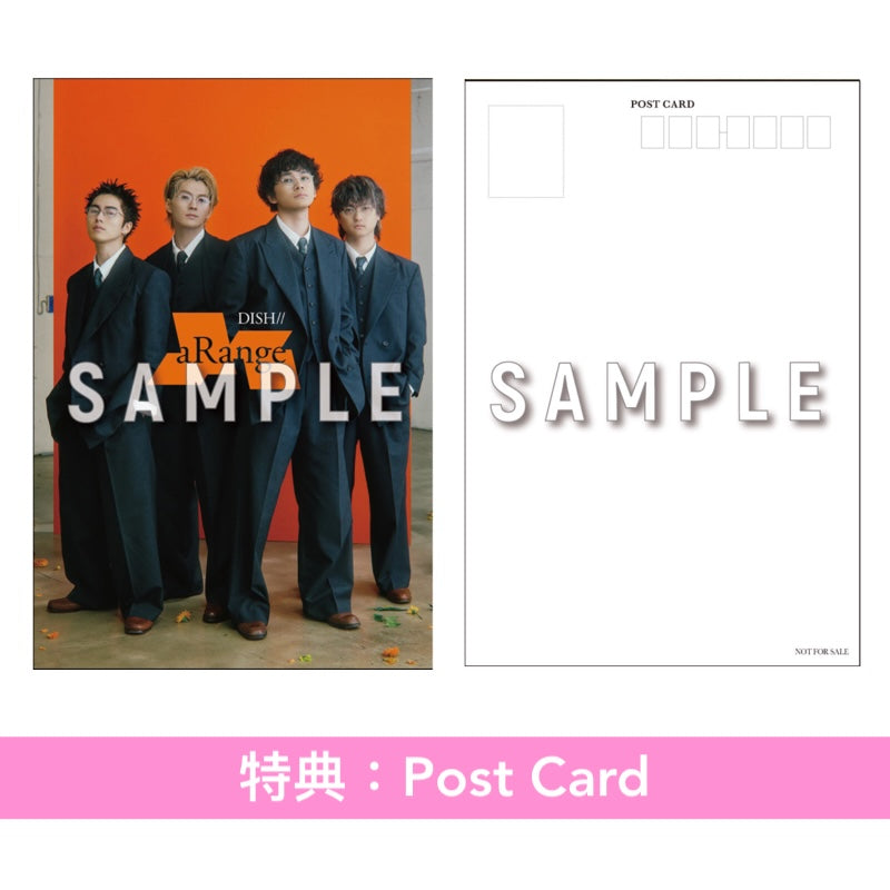 DISH// 第6張原創專輯《aRange》＜初回生産限定盤(CD＋Blu