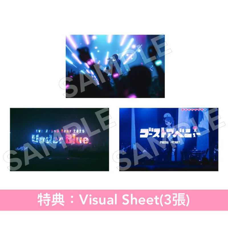 【11/11前＋早鳥特典】Eve Live Blu-ray/DVD《Eve Arena Tour 2025 [Under Blue] 》＜完全生産限定豪華盤(2Blu-ray＋2CD＋Photo Book＋亞加力膠立牌＋迷你巡演宣傳車＋膠片匙扣Set)／通常盤(2Blu-ray/2DVD)＞