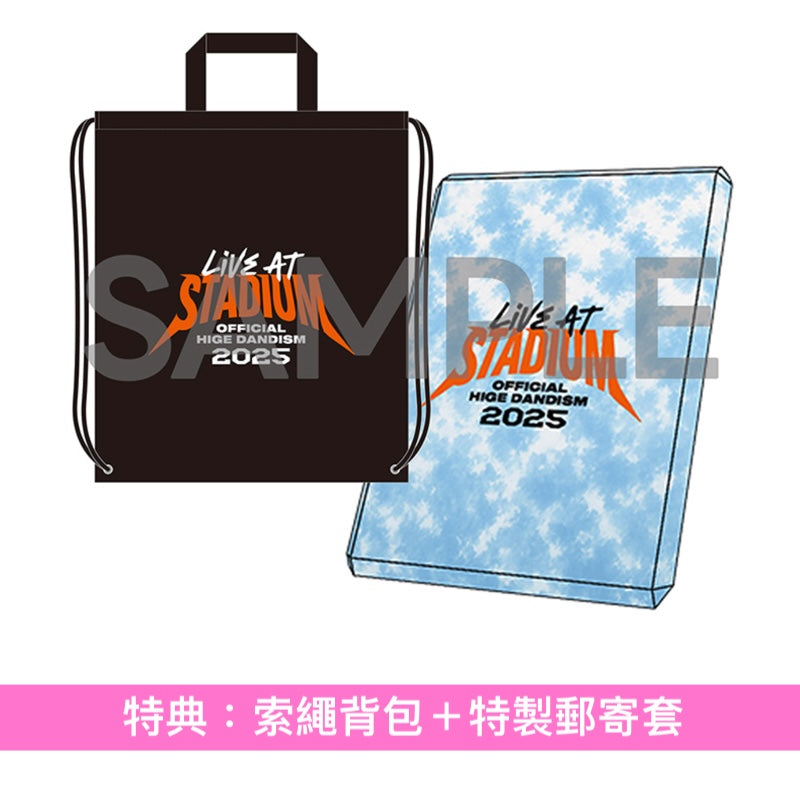 Official髭男dism Live Blu-ray/DVD/CD《OFFICIAL HIGE DANDISM LIVE at STADIUM 2025》＜影像盤(2Blu-ray/2DVD＋Booklet)／音源盤(2CD＋Booklet)＞