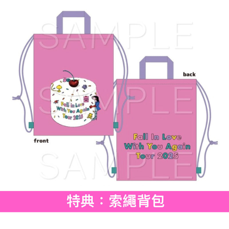 西野加奈 Live Blu-ray《Kana Nishino Fall In Love With You Again Tour 2025》＜完全生産限定盤(2Blu-ray/2DVD＋Photo Card Set＋Photo Card架兼收納盒＋亞加力膠匙扣)／通常盤(Blu-ray/DVD＋貼紙)＞