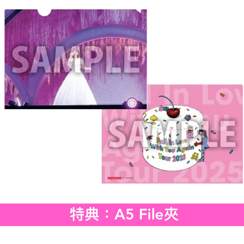 西野加奈 Live Blu-ray《Kana Nishino Fall In Love With You Again Tour 2025》＜完全生産限定盤(2Blu-ray/2DVD＋Photo Card Set＋Photo Card架兼收納盒＋亞加力膠匙扣)／通常盤(Blu-ray/DVD＋貼紙)＞