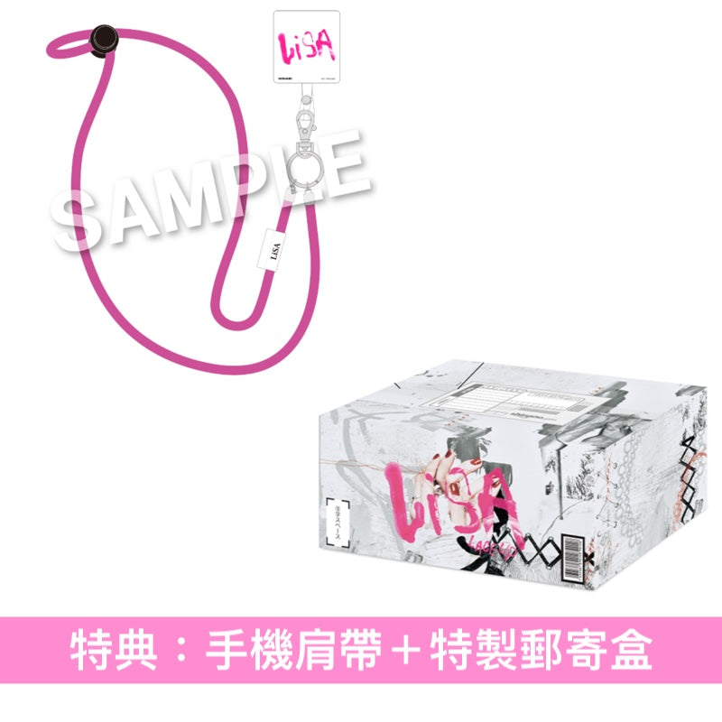 LiSA 第7張原創專輯《LACE UP》＜完全数量生産限定盤(CD＋Blu-ray＋布
