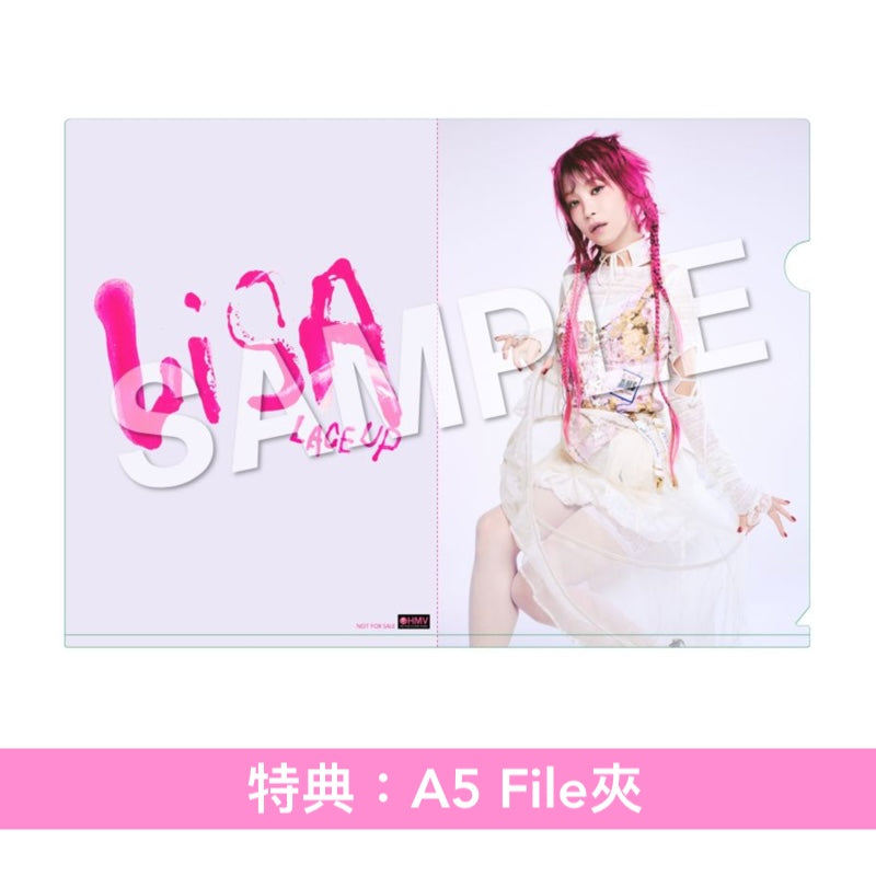 LiSA 第7張原創專輯《LACE UP》＜完全数量生産限定盤(CD＋Blu-ray＋布