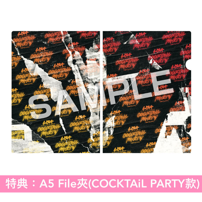 LiSA Live Blu-ray《LiVE is Smile Always ～i SCREAM～ & ～COCKTAiL PARTY～  [SWEET&SOUR]》＜完全生産限定盤(3Blu-ray＋Photo Booklet ＋亞加力膠立牌＋亞加力膠杯緣子)＞