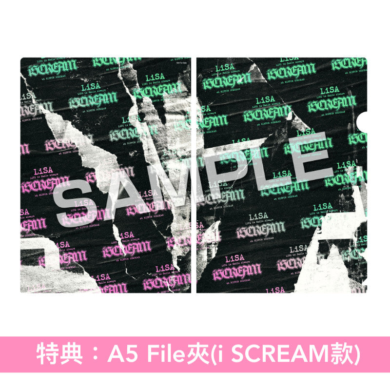 LiSA Live Blu-ray《LiVE is Smile Always ～i SCREAM～ & ～COCKTAiL PARTY～  [SWEET&SOUR]》＜完全生産限定盤(3Blu-ray＋Photo Booklet ＋亞加力膠立牌＋亞加力膠杯緣子)＞