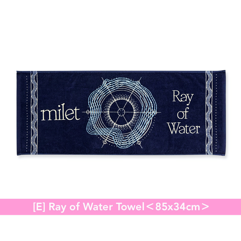 milet 日本武道館 Live「Ray of Water」官方周邊商品預購 ＊買滿$500可享9折＊