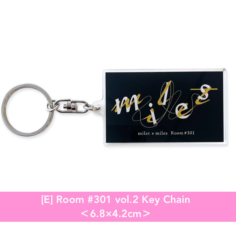 milet メセカ キーホルダー miles Room #301 vol.2 milet メセカ キーホルダー miles Room #301 vol.2
