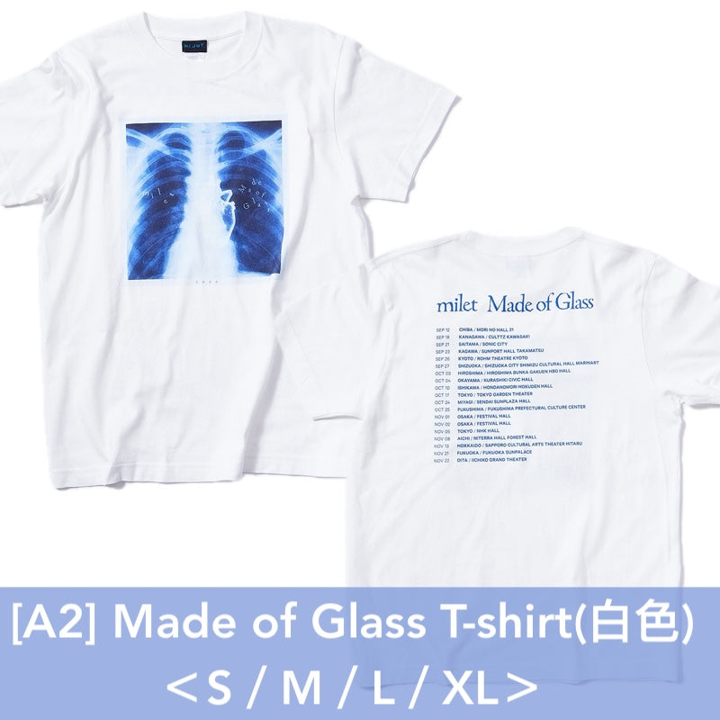 【6/9前限時優惠】milet Live Tour「Made of Glass」官方周邊商品預購