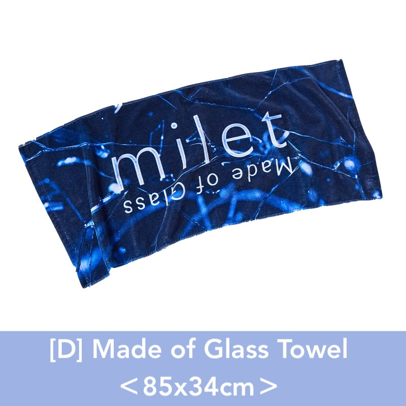 【6/9前限時優惠】milet Live Tour「Made of Glass」官方周邊商品預購