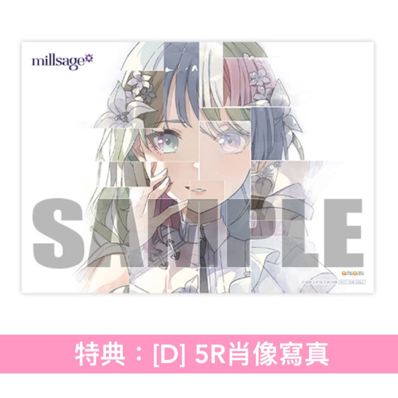 millsage 首張單曲CD《鳴らす》＜CD＋人物卡＞