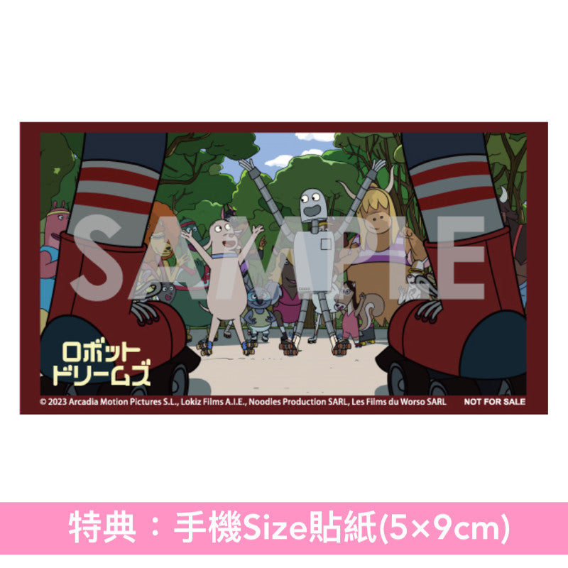 動畫電影「汪汪夢裡人」日版Blu-ray/DVD《ロボット・ドリームズ》＜完全数量限定版(Blu-ray＋卡式帶＋Figure Set＋亞加力膠立牌＋Booklet)／通常版(Blu-ray/DVD)＞ ＊日文字幕＊