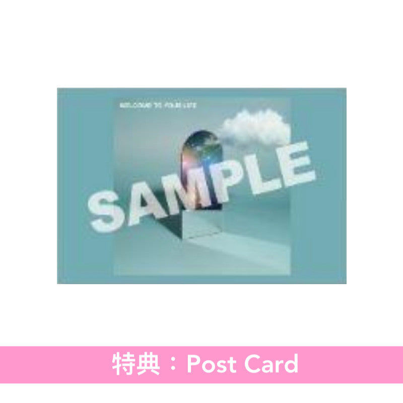 シャイトープ(shytaupe) 首張原創專輯《WELCOME TO YOUR LIFE》＜初回生産限定盤(CD＋Blu-ray)／通常盤(CD)＞