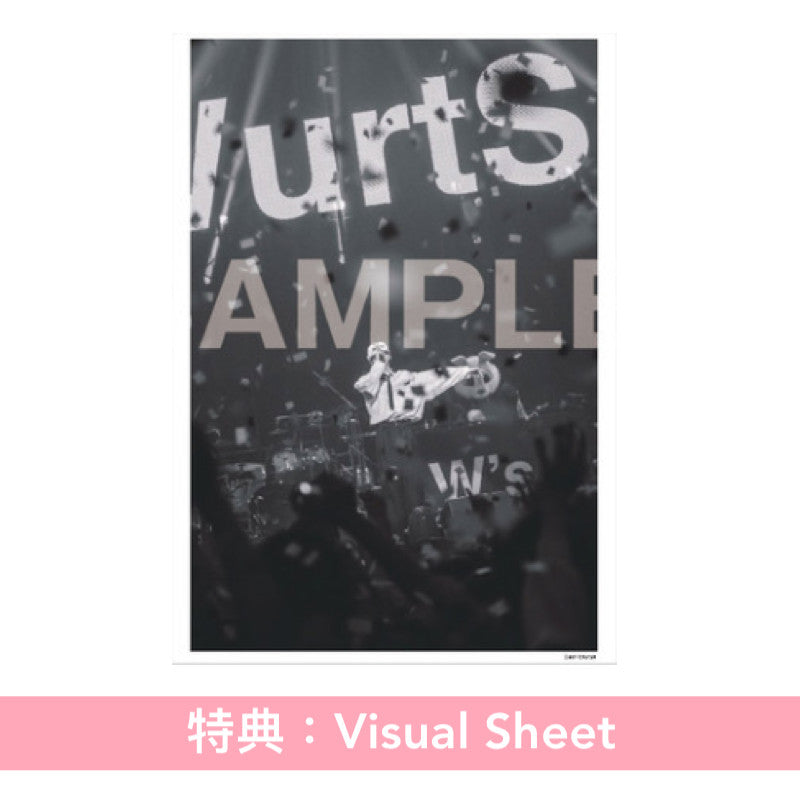 WurtS Live Blu-ray/DVD《WurtS LIVE AT BUDOKAN》＜初回生産限定盤(Blu-ray＋2CD＋Photo Book)／通常盤(DVD)＞