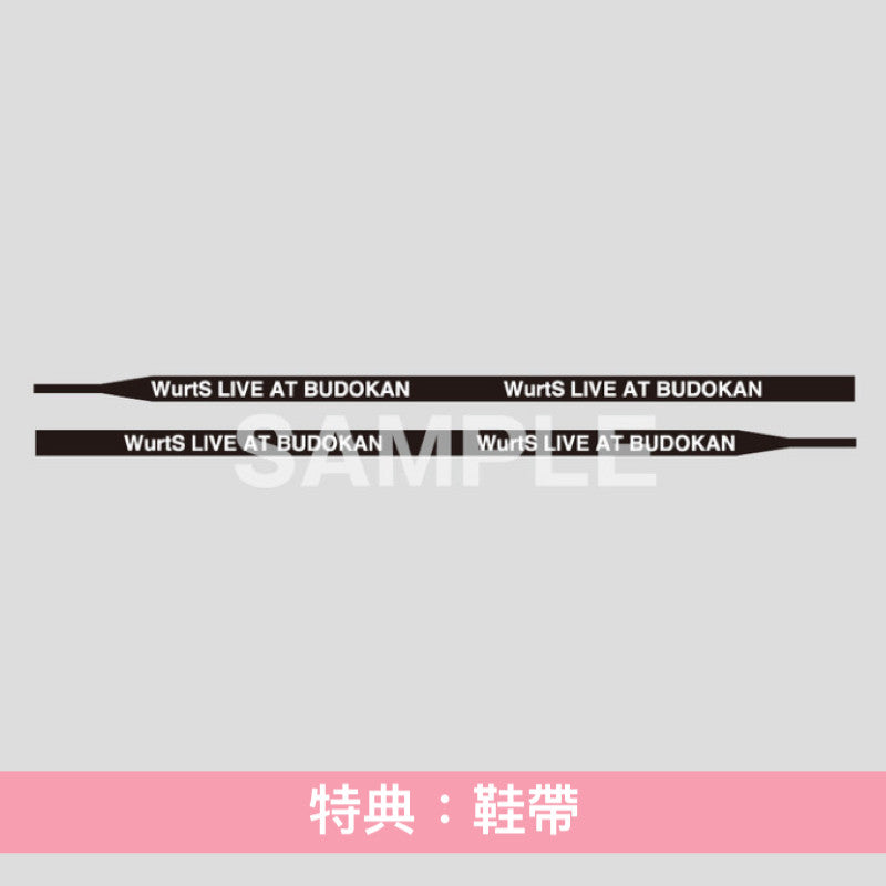 WurtS Live Blu-ray/DVD《WurtS LIVE AT BUDOKAN》＜初回生産限定盤(Blu-ray＋2CD＋Photo Book)／通常盤(DVD)＞