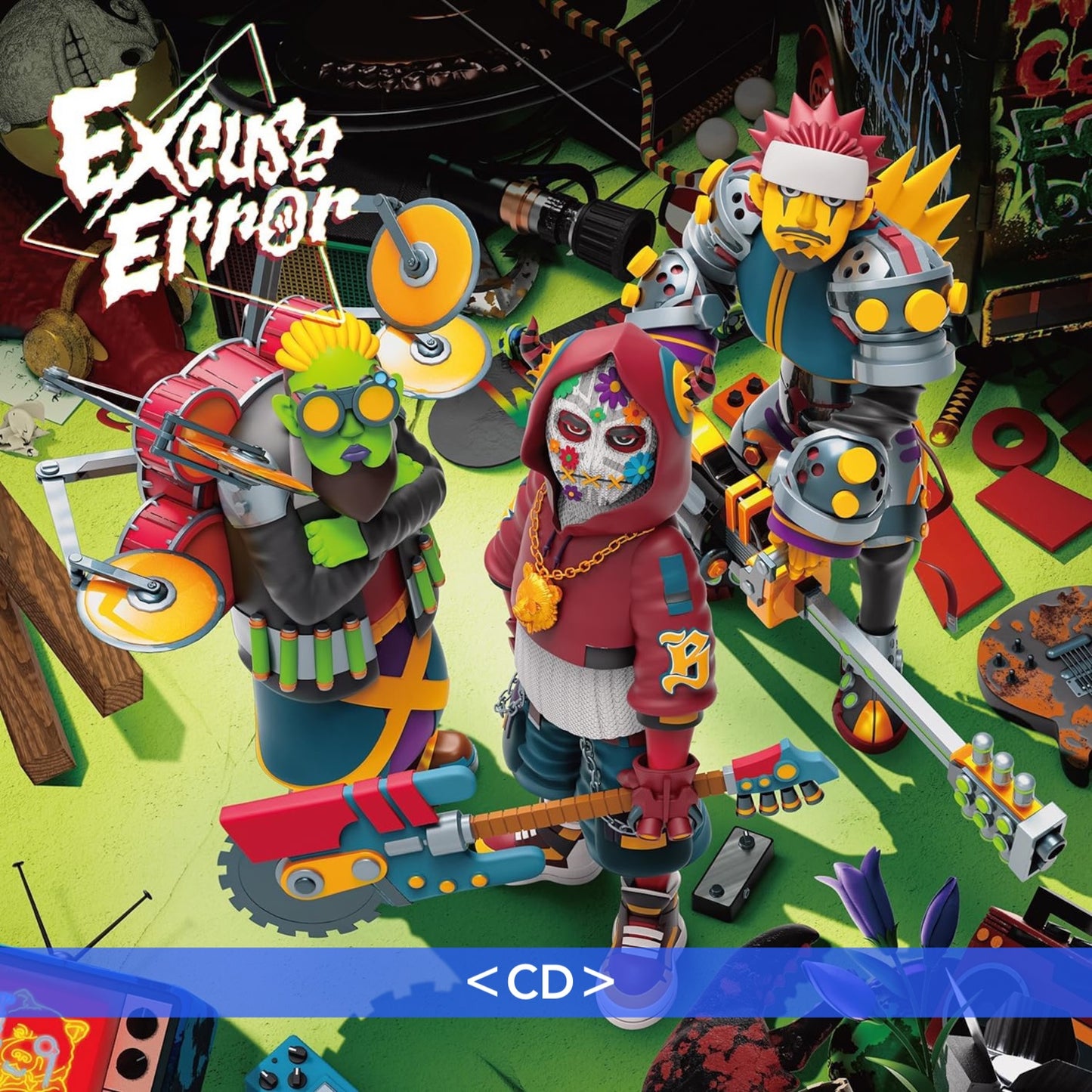 WANIMA 最新迷你專輯《Excuse Error》＜CD＞
