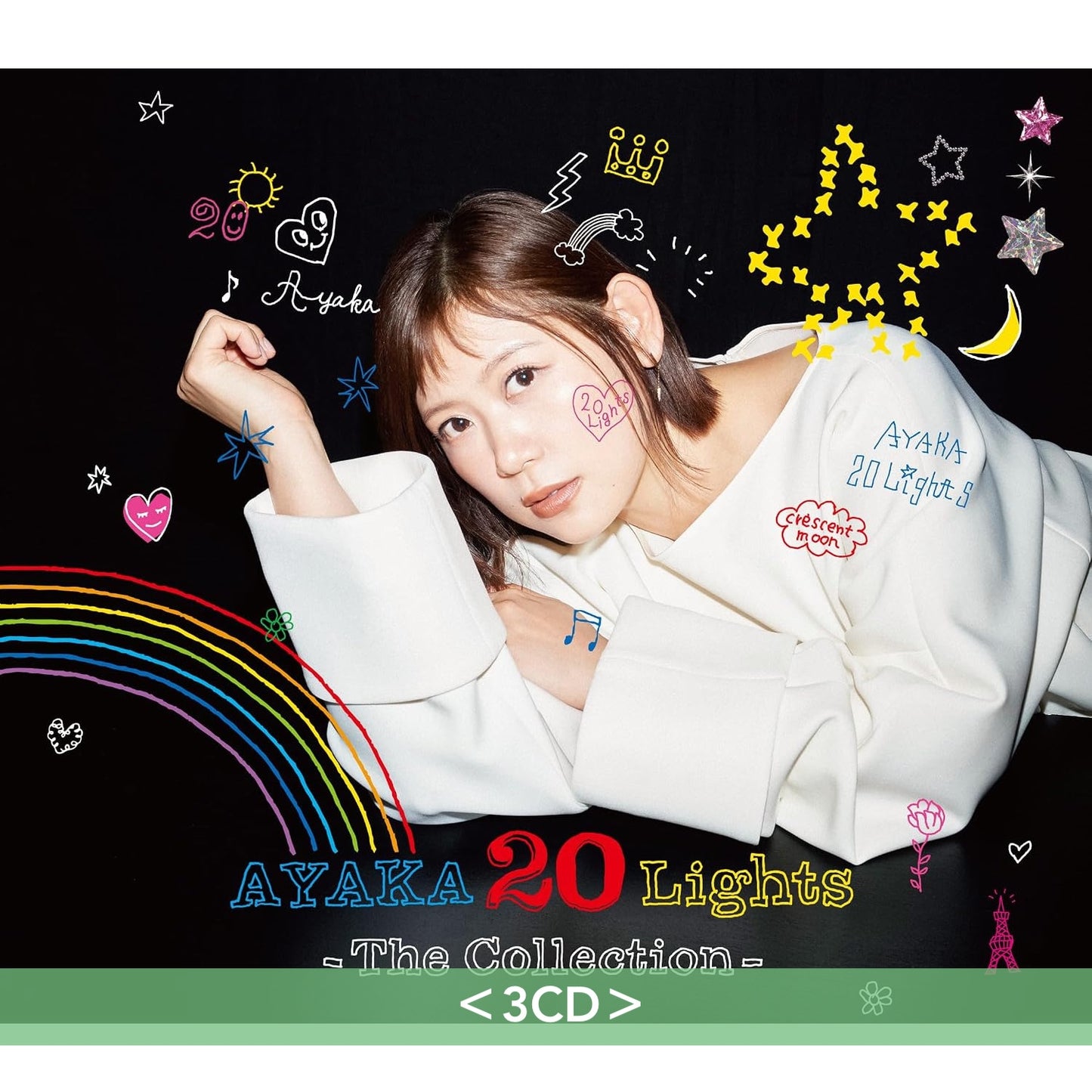 絢香 出道20周年精選輯《20 Lights - The Collection -》＜3CD＋Blu-ray/DVD／3CD＞