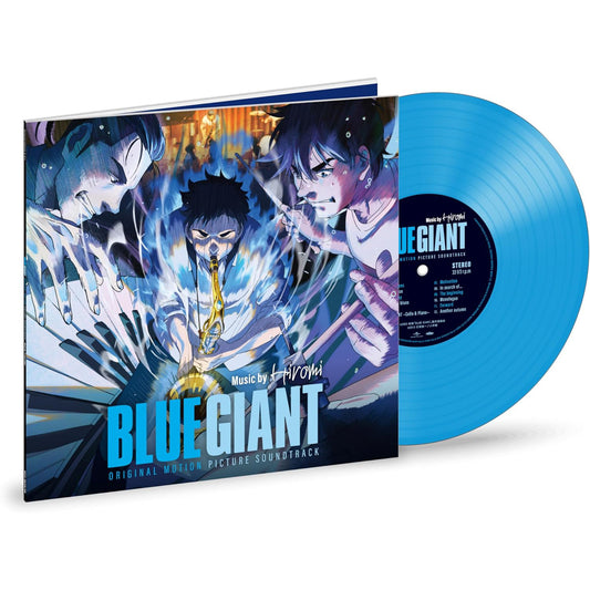 動畫「BLUE GIANT」劇場版 電影原聲大碟 國際版彩膠 ＜180g重量盤 藍色彩膠(2LP)＞