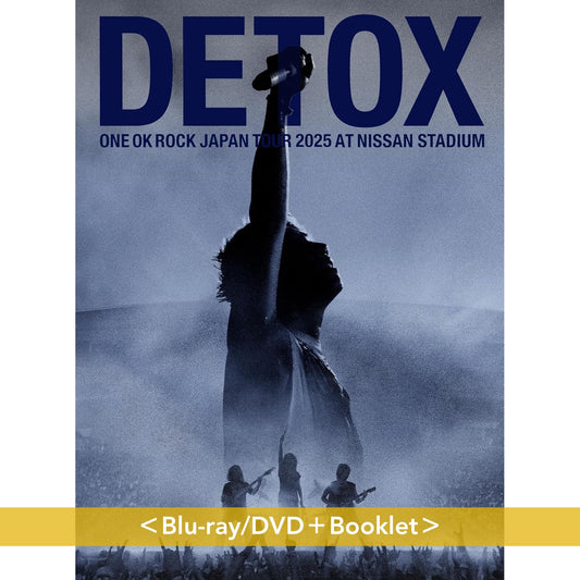 ONE OK ROCK Live Blu-ray/DVD《ONE OK ROCK DETOX JAPAN TOUR 2025 AT NISSAN STADIUM》＜Blu-ray/DVD＋Booklet＞
