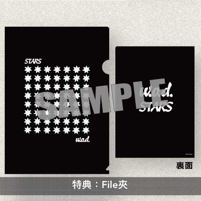 動畫『BLEACH』「千年血戰篇-訣別譚-」片頭曲單曲CD・w.o.d.《STARS》＜期間生産限定盤(CD＋DVD)／通常盤(CD)＞