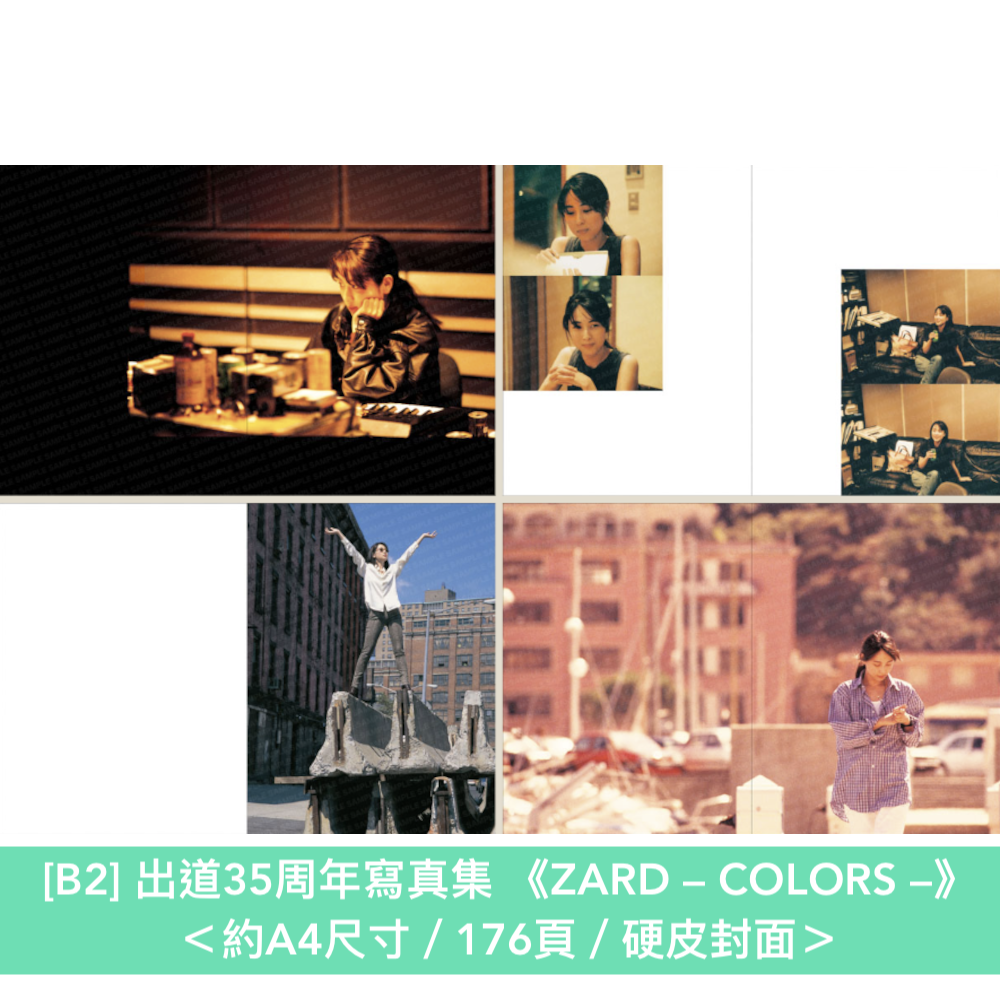 ZARD 訪談集《ZARD/坂井泉水 ～君に逢いたくなったら…》、出道35周年寫真集 《ZARD – MONOCHROME –》／《ZARD – COLORS –》