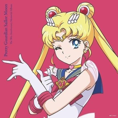 美少女戰士30周年紀念彩膠《美少女戦士セーラームーン The 30th Anniversary Memorial Album》＜粉紅彩膠(2LP)＞
