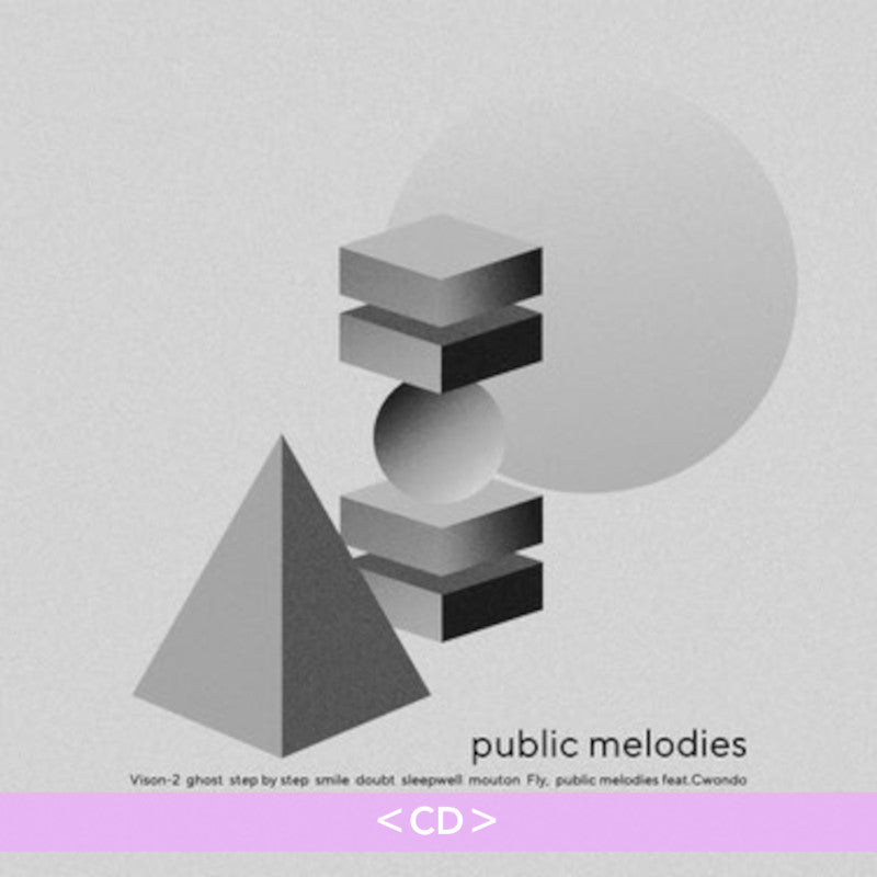 Nikoん 第1、2張原創專輯《public melodies》、《fragile Report》＜CD＞