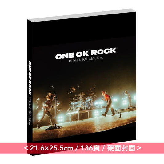 ONE OK ROCK 年度官方 Photo Book《PRIMAL FOOTMARK 2026》＜21.6×25.5cm／136頁／硬面封面＞