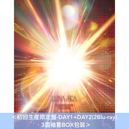 LUNA SEA Live Blu-ray「35th ANNIVERSARY TOUR 2024 ERA TO ERA -EPISODE 3-」《SHINING BRIGHTLY BRAND NEW CHAOS》＜初回生産限定盤(2Blu-ray)＞、《SHINING BRIGHTLY》/《BRAND NEW CHAOS》＜通常盤(Blu-ray)＞
