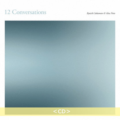 坂本龍一 x Alva Noto 合作專輯《12 Conversations》＜数量限定盤(2LP黑膠)／CD＞