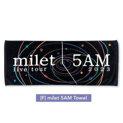 milet live tour "5AM" 2023 官方周邊商品預購
