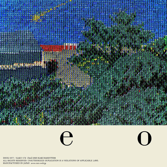cero 第5張原創專輯《e o》＜2LP藍色彩膠／CD＋Blu-ray＞