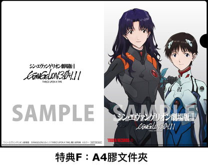 **訂金$100** 新世紀福音戰士劇場版EVANGELION:3.0+1.11 THRICE UPON A TIME 日版Blu-ray（可選一特典：特典A～F，特典送完即止）（預訂3月尾出貨）