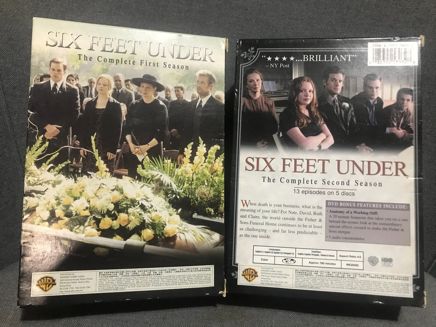 "Six Feet Under" The Complete Season 1 & 2 DVD
