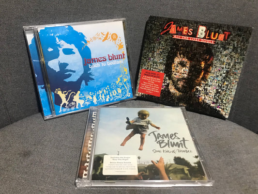 James Blunt 3 CDs -- "Back to Bedlam" (2004), "All the Lost Souls" (2007), "Some Kind of Trouble" (2010)"