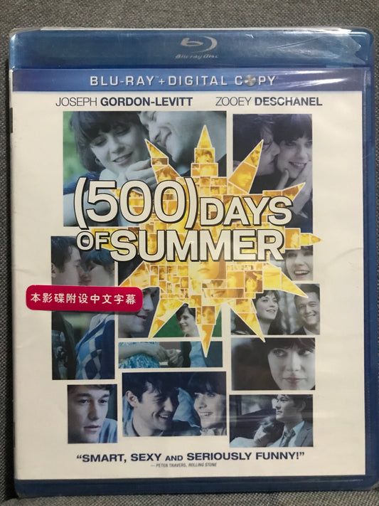 [全新] (500) Days of Summer《心跳500天》Bluray ＋ Digital Copy